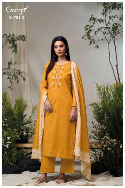 Ganga fariyra 4701 dress material wholesale manufacturer